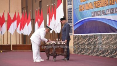 Resmi! Fahrensy P. Funay, SE, M.Si Menjabat Sebagai PJ Wali kota Kupang