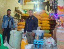 Satuan Reskrim Polres TTU Pantau Lansung Stok dan Harga Beras Terkini di Sejumlah Distributor, Berikut Rincianya