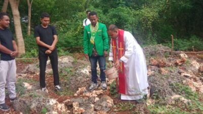 Banyak Melahirkan Pemimpin Besar, Sekretariat IMATTU Kupang Dibangun Dengan Swadaya Anggota