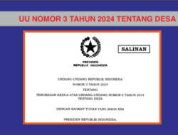 Presiden Jokowi Tanda Tangan UU Desa Nomor 3 Tahun 2024, Masa Jabatan Kades 16 Tahun