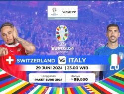 Jadwal Kick-off Euro Malam ini Italia Vs Swiss, Jerman Vs Denmark