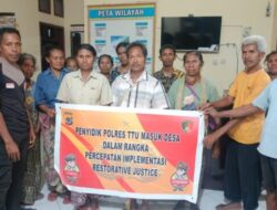 Penyelesaian Kasus Penganiayaan dari Ponu Berhasil Melalui Restorative Justice Di Polres TTU