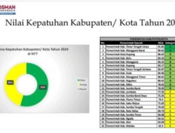 Kabupaten TTU Menempati Peringkat Pertama Kepatuhan Penyelenggaraan Pelayanan Publik  Provinsi NTT 2024