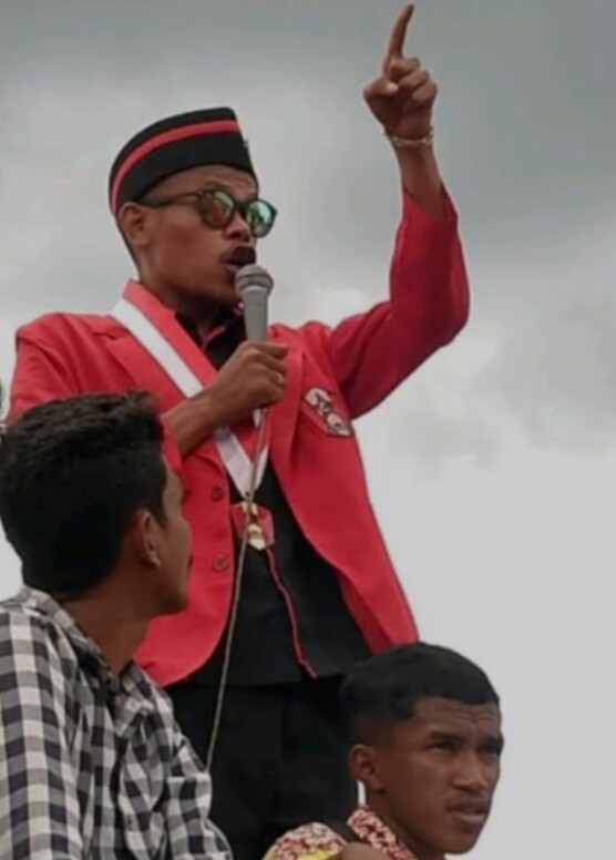 Foto: Ketua DPC GMNI Kefamenanu Yakobus A. Amfotis